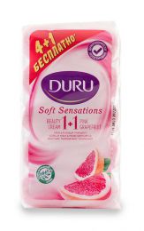 Туалетное мыло Duru 1+1 "Крем+розовый грейпфрут"