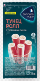 Тунец ролл Русское море С творожным сыром
