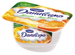 Продукт творожный Danone "Даниссимо" Манго-Апельсин