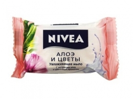 Увлажняющее мыло Nivea "Алоэ и цветы"