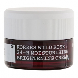 Увлажняющий крем 24 часа с дикой розой Korres Wild rose 24-h moisturizing brightening cream