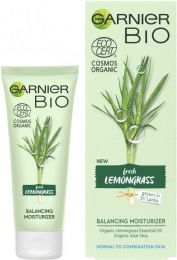 Увлажняющий крем Garnier Bio для нормальной и комбинированной кожи лица с экстрактом лемонграсса