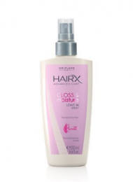 Увлажняющий спрей для блеска волос Oriflame HairX Gloss&moisture
