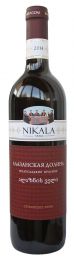 Вино столовое полусладкое красное Nikala 1862 Алазанская долина