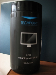 Влажные салфетки Techpoint для ЖК и LCD экранов с антистатическим эффектом