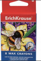 Восковые карандаши Erich Krause 8 цветов