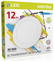 Встраиваемый светильник Smartbuy 12 Вт SBL-DL-12-4K