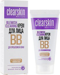 ВВ крем для проблемной кожи Avon Clearskin с тональным эффектом