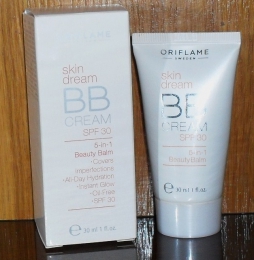 ВВ крем Oriflame Skin Dream BB Cream SPF 30 Увлажняющий крем-тон 5-в-1 "Бальзам безупречности"