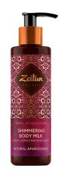 Молочко для тела Zeitun с шиммером увлажняющее питательное с афродизиаком "Ритуал соблазна"
