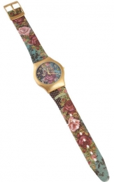 Женские часы Michal Negrin Hand Watch Flowers