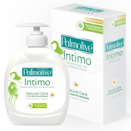 Жидкое мыло для интимной гигиены Palmolive intimo "Natural Care" с экстрактом ромашки