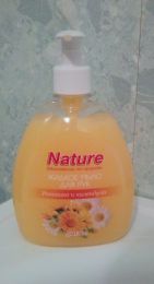 Жидкое мыло для рук Nature Вдохновение от природы "Ромашка и календула"