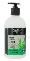 Жидкое мыло Organic Shop "Барбадосское алоэ"