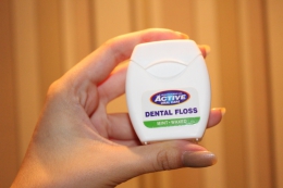 Зубная нить Beauty Formulas Active Oral Care Mint Waxed