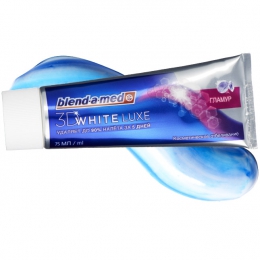 Зубная паста Blend-a-Med 3D White "Luxe Гламур" Косметическое отбеливание