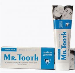 Зубная паста Mr. Tooth "Тройное действие"