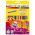 Карандаши цветные "Юнландия" Карнавал, 18 цветов, пластиковые, заточенные, трехгранный корпус