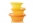 Складные ярко-желтые контейнеры для пищевых продуктов Tupperware