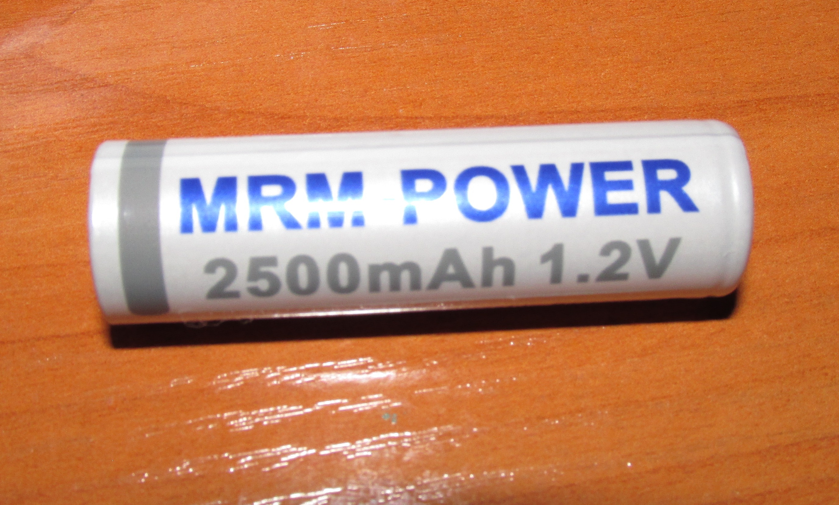 Отзыв про Аккумуляторные пальчиковые батарейки MRM-Power 2500mAh 1,2V .