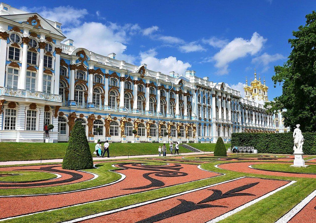 Город пушкин дворец екатерининский