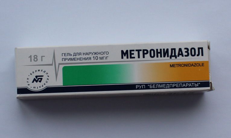гель метронидазол