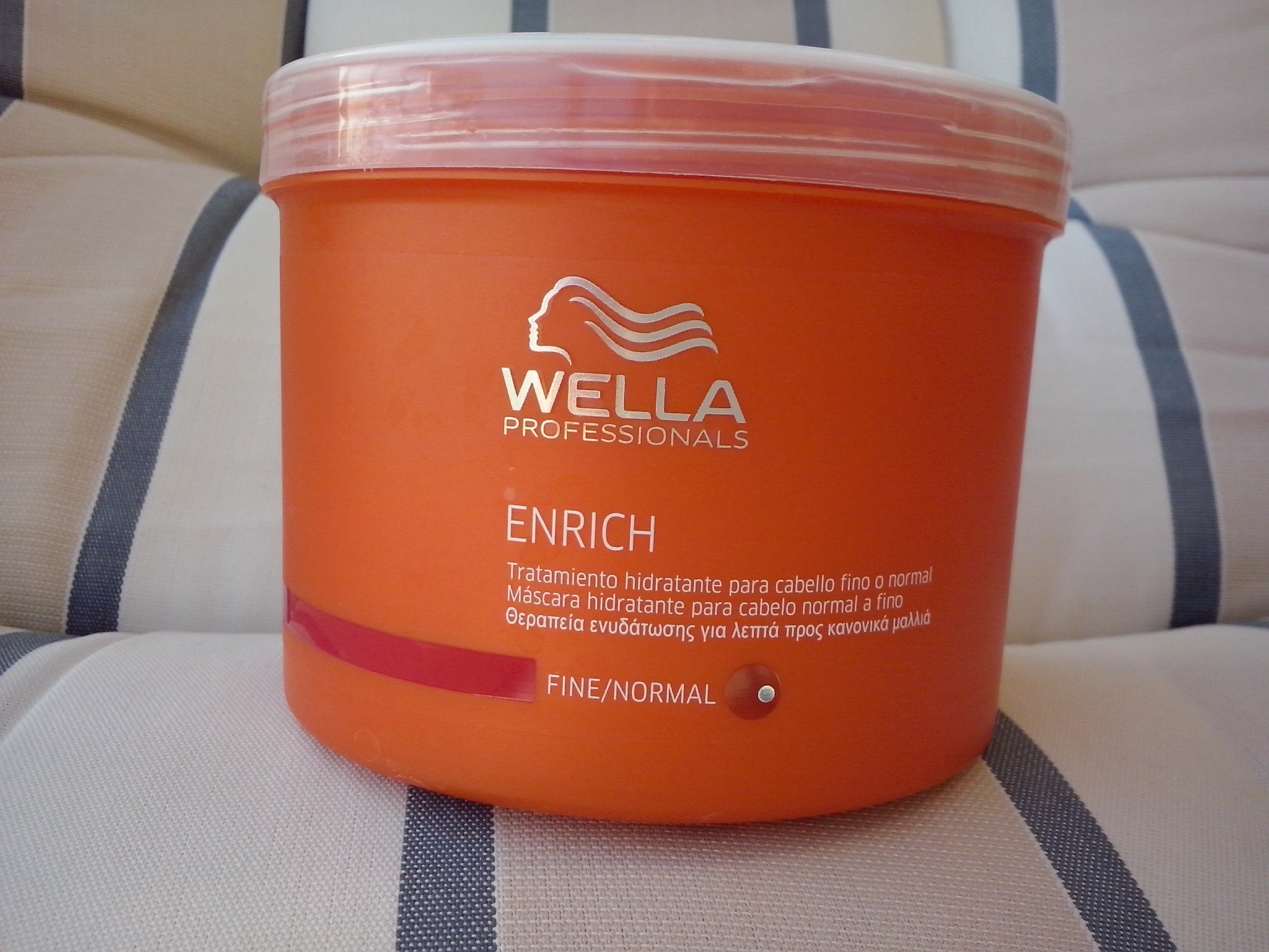 Wella enrich питательный бальзам для нормальных и тонких волос 1000 мл