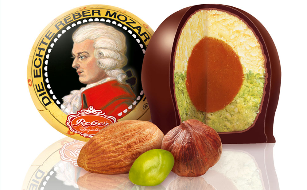 Шоколадные конфеты Reber Mozart-Kugeln отзывы