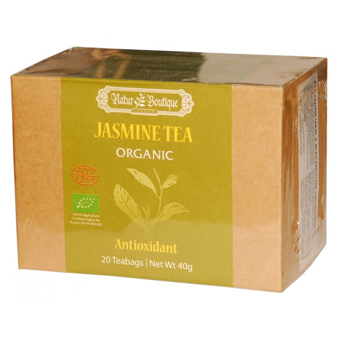 Зеленый чай Natur Boutique Jasmine Tea Organic Antioxidant о