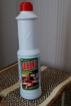 Бутылка чистящего средства Аист "Санокс" против ржавчины