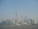 Вид с набережной Вайтань в Шанхае