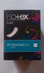 Прокладки ежедневные Kotex Lux Normal Deo