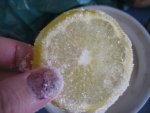 Лимон в сахаре