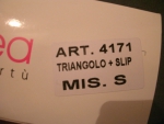 Комплект женского белья Jadea 4171 triangolo + slip