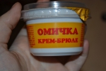 Продукт плавленый с сыром сладкий Омичка "Крем-брюле"