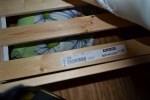 Каркас кровати с реечным дном, бук Сниглар IKEA
