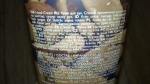 информация на тюбике от крема  для рук Oriflame ''Бразильский орех''