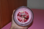 Ароматическая свеча в стакане Тиндра Икеа, розовый