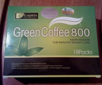 Упаковка зеленого кофе 800
