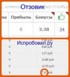 Сравнение бонусов за отзывы сайтов Otzovik.com и Isproboval.ru