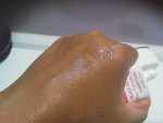 увлажненная кожа руки после использования крем-геля multi-active jour