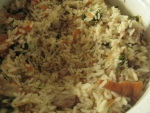 готовое блюдо из риса