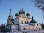 Ильинская церковь в лучах рассвета