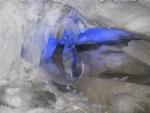 ледяная красота в пещере