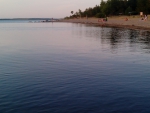 Озеро Челкар, пляж
