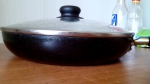 Сковорода "Flonal" Black & Silver с крышкой 26 см.