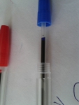 синяя ручка