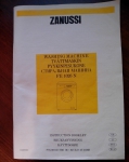 Стиральная машина Zanussi FE 1026N, руководство
