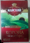 упаковка чая "Корона российской империи"