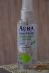 Спрей для рук AURA с антибактериальным эффектом